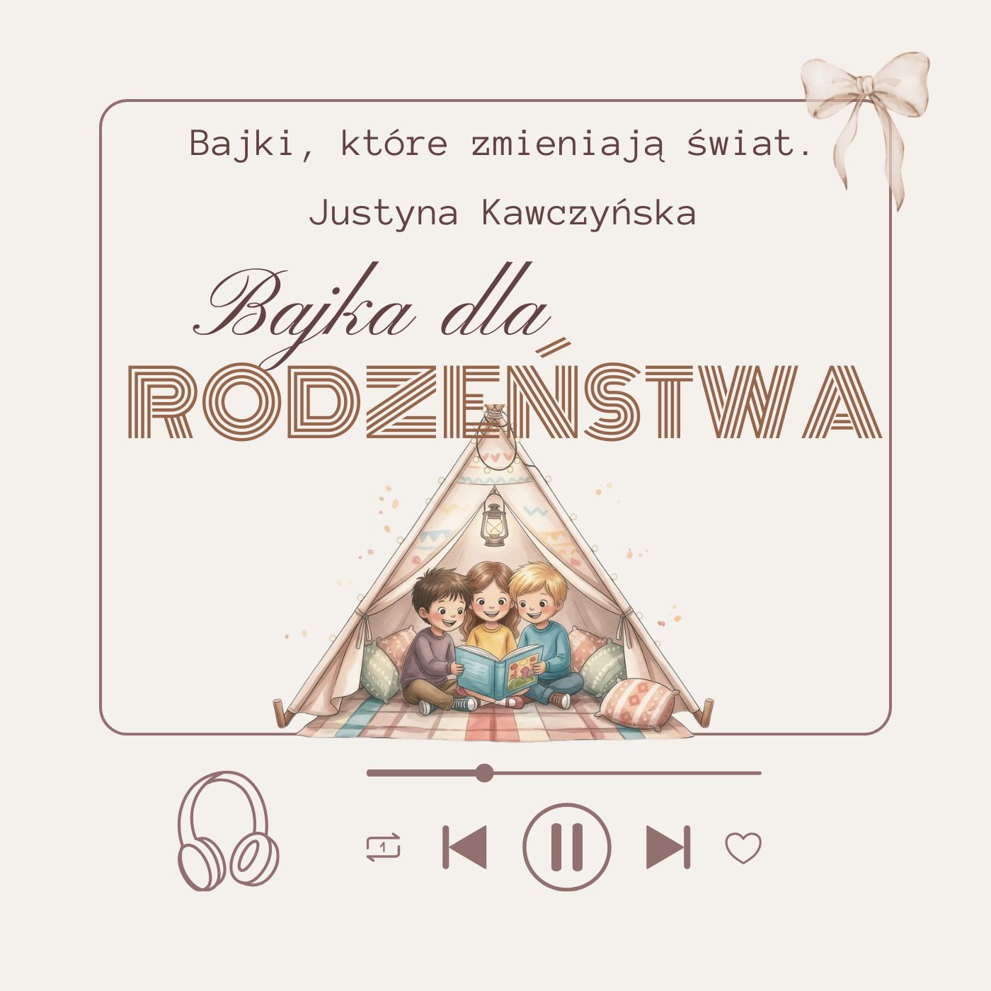 bajka terapeutyczna dla rodzeństwa - audiobook